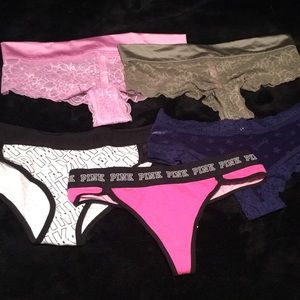 Victoria’s Secret PINK underwear.